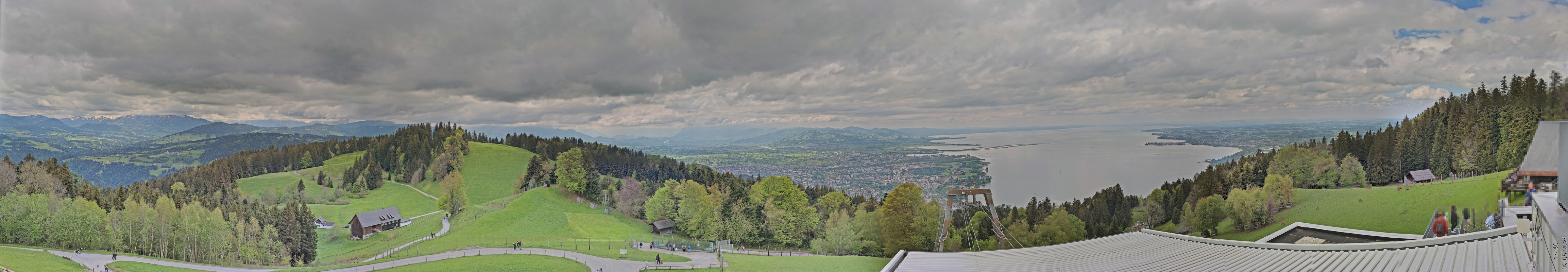 Bregenz Pfänder (View from mountain station)