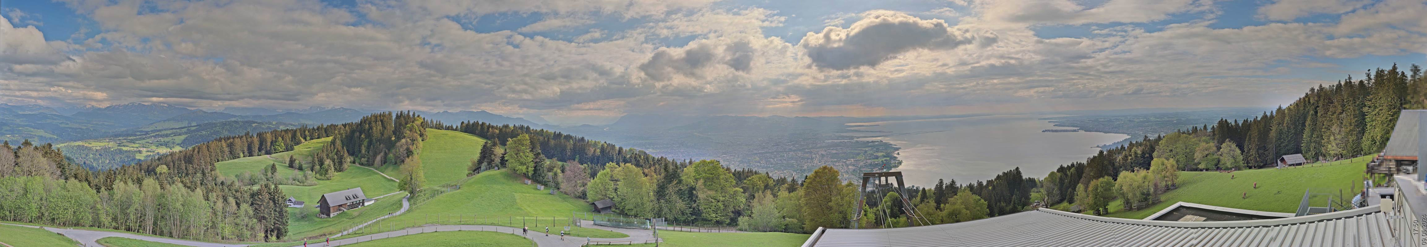 Bregenz Pfänder (View from mountain station)