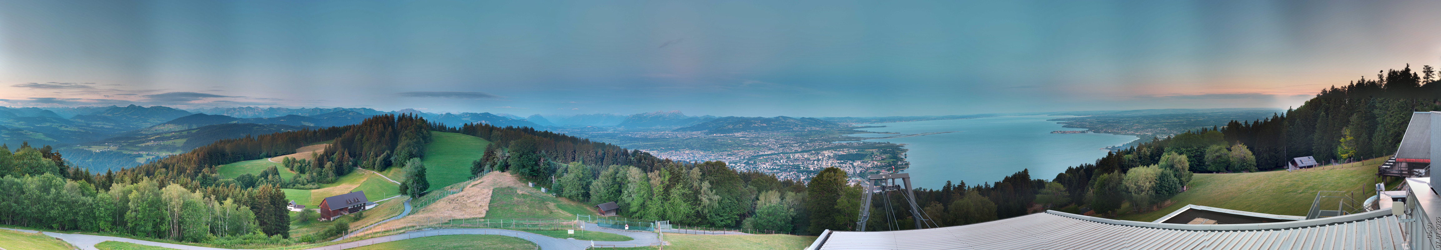 Bregenz Pfänder (View from mountain station) Bregenz Pfänder (View from mountain station)