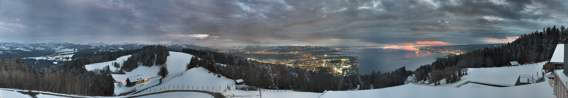 Bregenz Pfänder (Blick von der Bergstation) Bregenz Pfänder (Blick von der Bergstation)