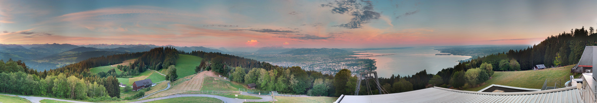 Bregenz Pfänder (Blick von der Bergstation) Bregenz Pfänder (Blick von der Bergstation)