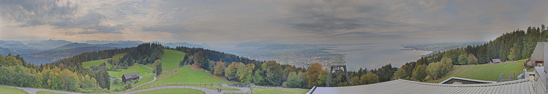 Bregenz Pfänder (Blick von der Bergstation) Bregenz Pfänder (Blick von der Bergstation)